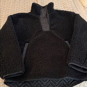 Athleta Black Puffer Jacket